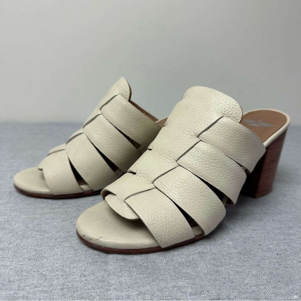 Fortress Of Inca Leather Isla Mule Stacked Block Heel Sandals, 38 — image 4 of 8
